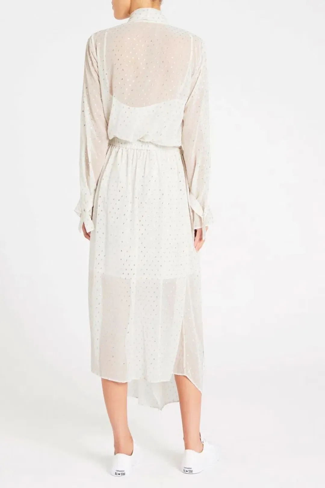 Sass & Bide Elemental Dress White Size AU 14 for rent on The Volte - main image