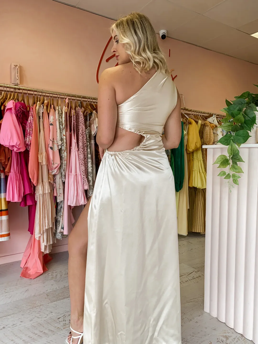 Sonya Moda Nour Ocean Pearl Maxi Dress Size AU 12 for rent on The Volte - main image