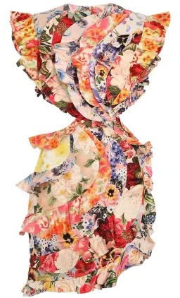 Zimmermann Wonderland Frill Mini Muti Size 1 / AU 10 for rent on The Volte - image 3