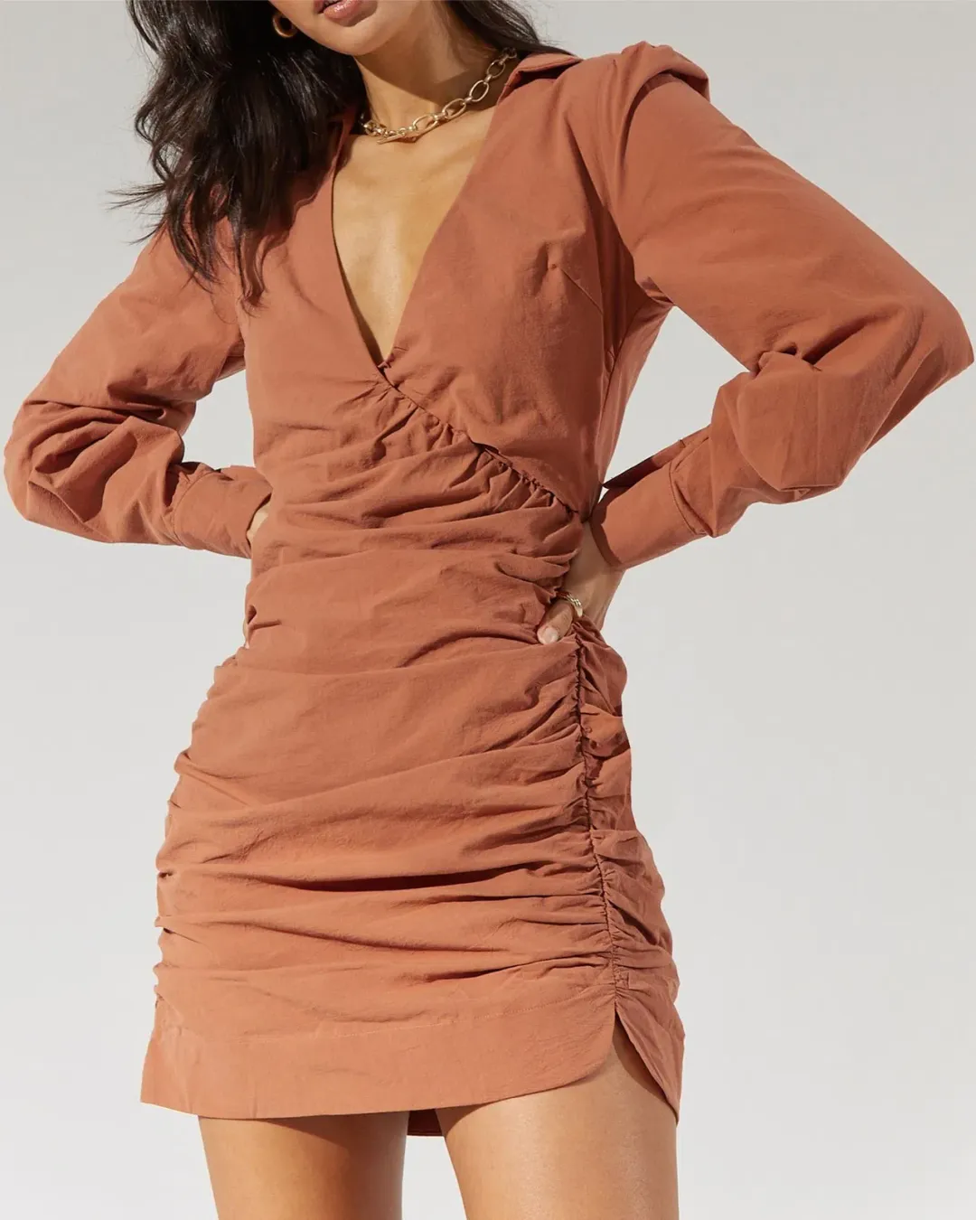 Sovere Order Shirt Dress Ember Size 12 for rent on The Volte - main image