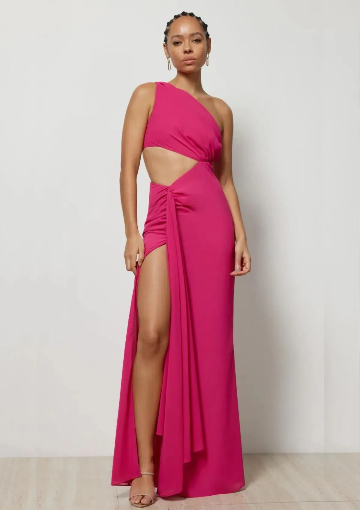 Lexi Sol Dress Fuchsia Size 8 for rent on The Volte - main image