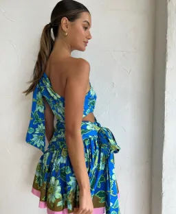 Alemais Winnie Mini Dress Floral Size 6 for rent on The Volte - image 2