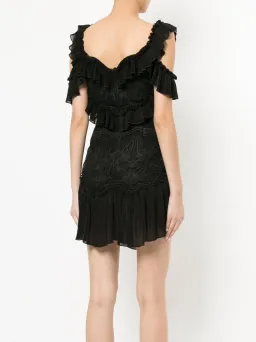 Alice McCall Lovebirds Mini Dress Black Size 6 for rent on The Volte - image 2