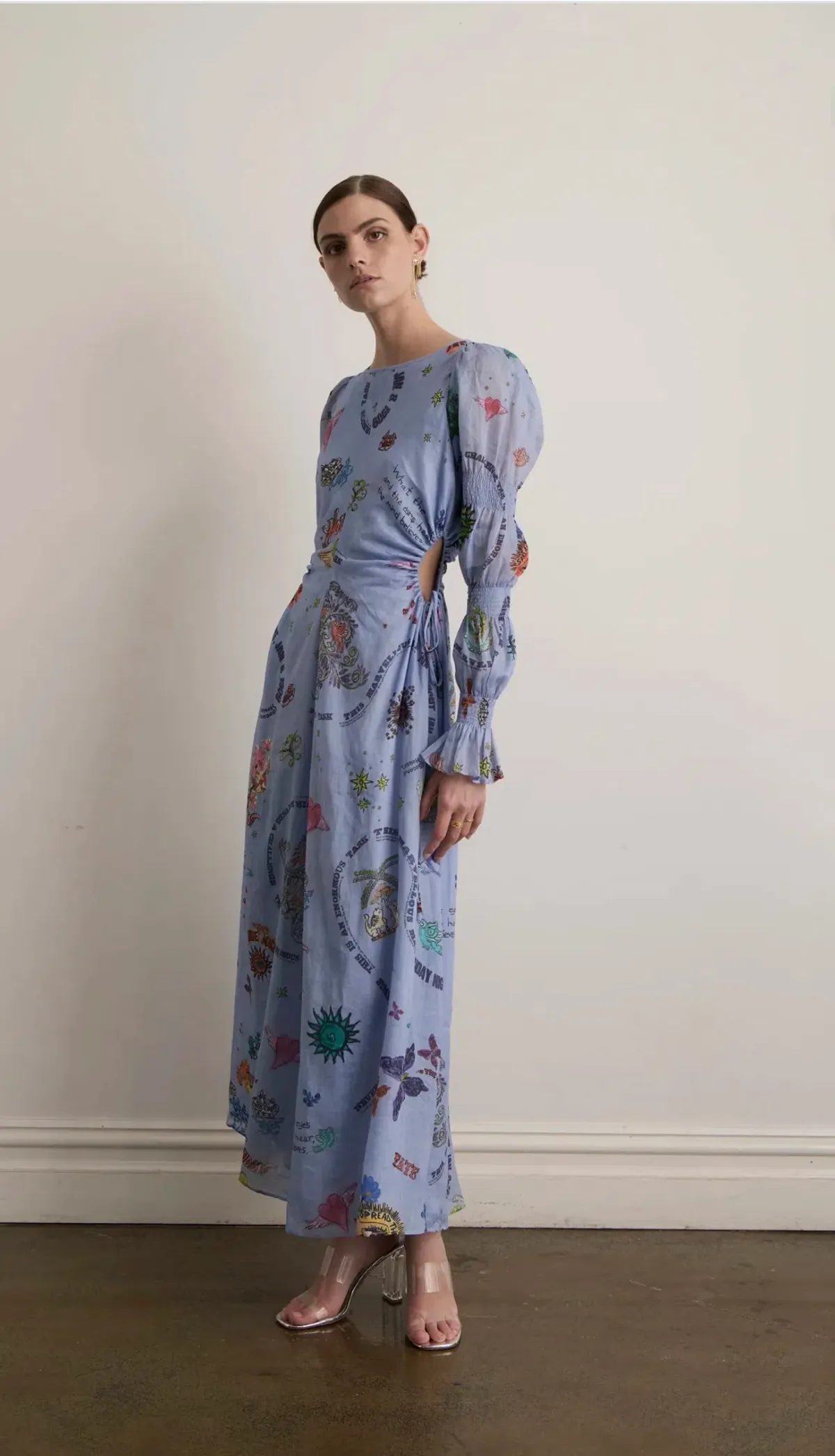 Kate Ford Caracus Cut Out Gown Size AU 12 for rent on The Volte - main image