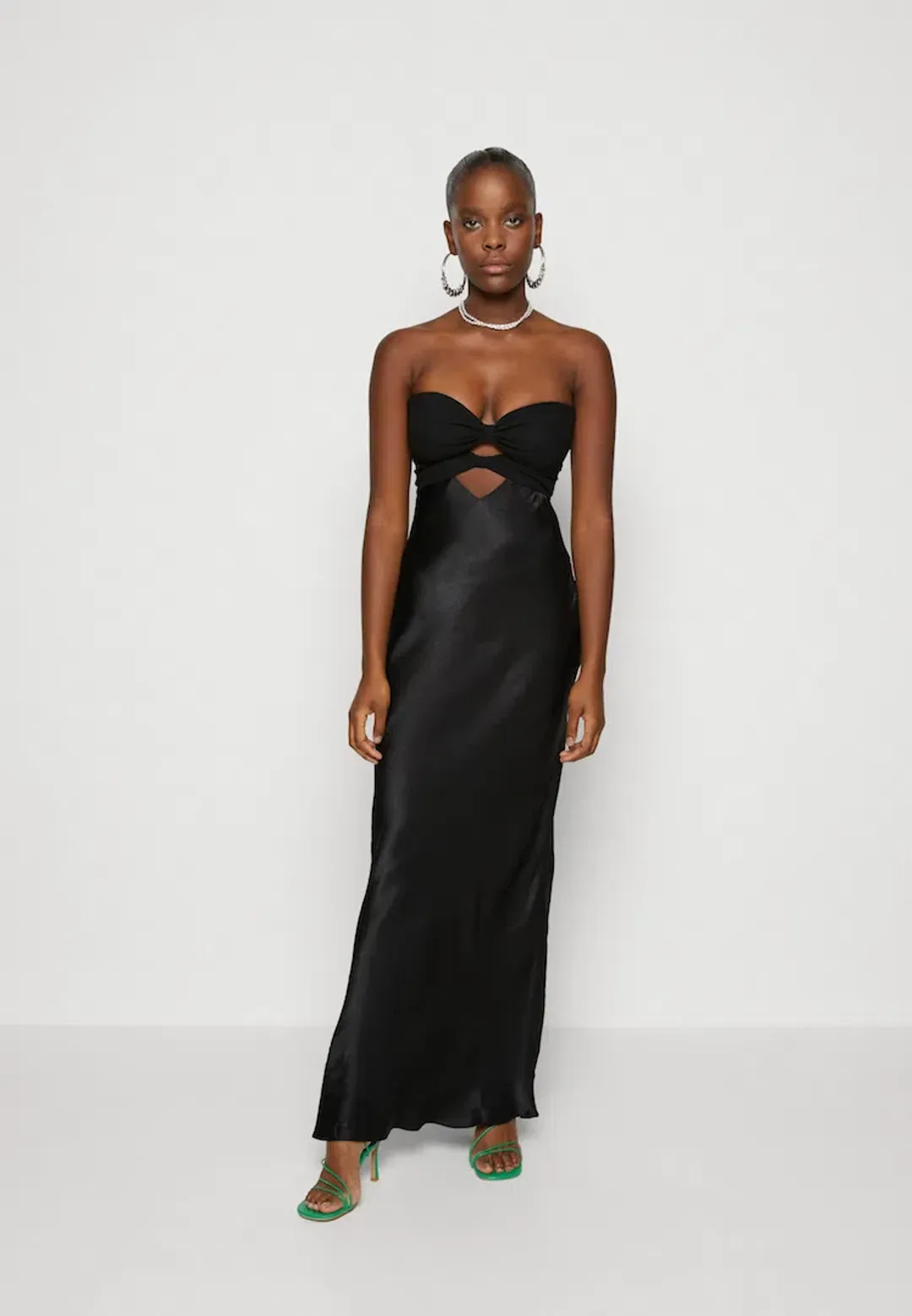 Bec & Bridge Halle Strapless Dress in Black Size Au 10 / M for rent on The Volte - main image