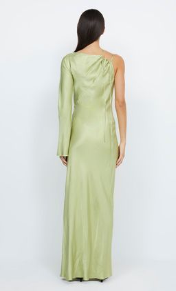 Bec & Bridge Kai Asym Maxi Dress in Pear Size 8 / S for rent on The Volte - image 3