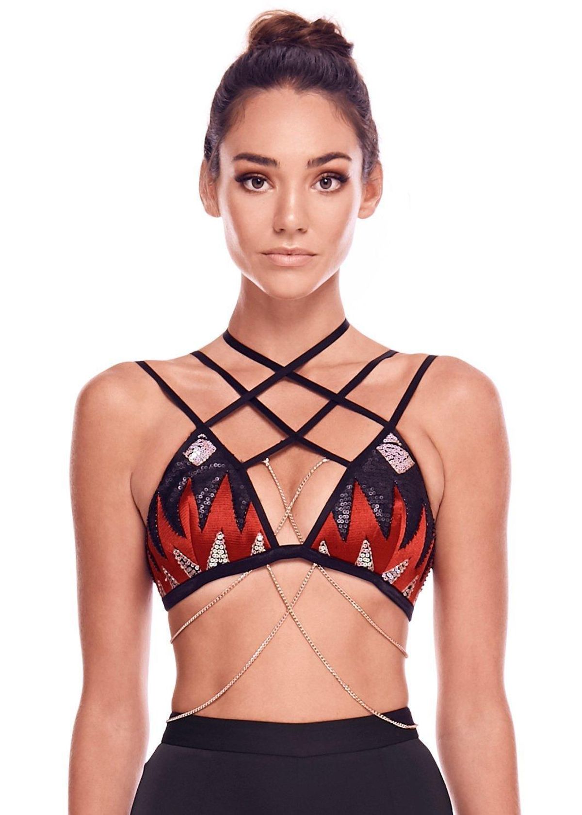 Eliya the Label Druex Bralette for rent on The Volte - main image