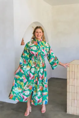 Alemais Arlo Shirtdress Green Size M / AU 10 for rent on The Volte - image 4