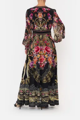 Camilla Button Dress With Shaped Waistband Dance With Duende Size XL / Au 16 for rent on The Volte - image 3