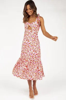 Dissh Paloma Sleeveless Midi Dress Floral Size 8 for rent on The Volte - image 4