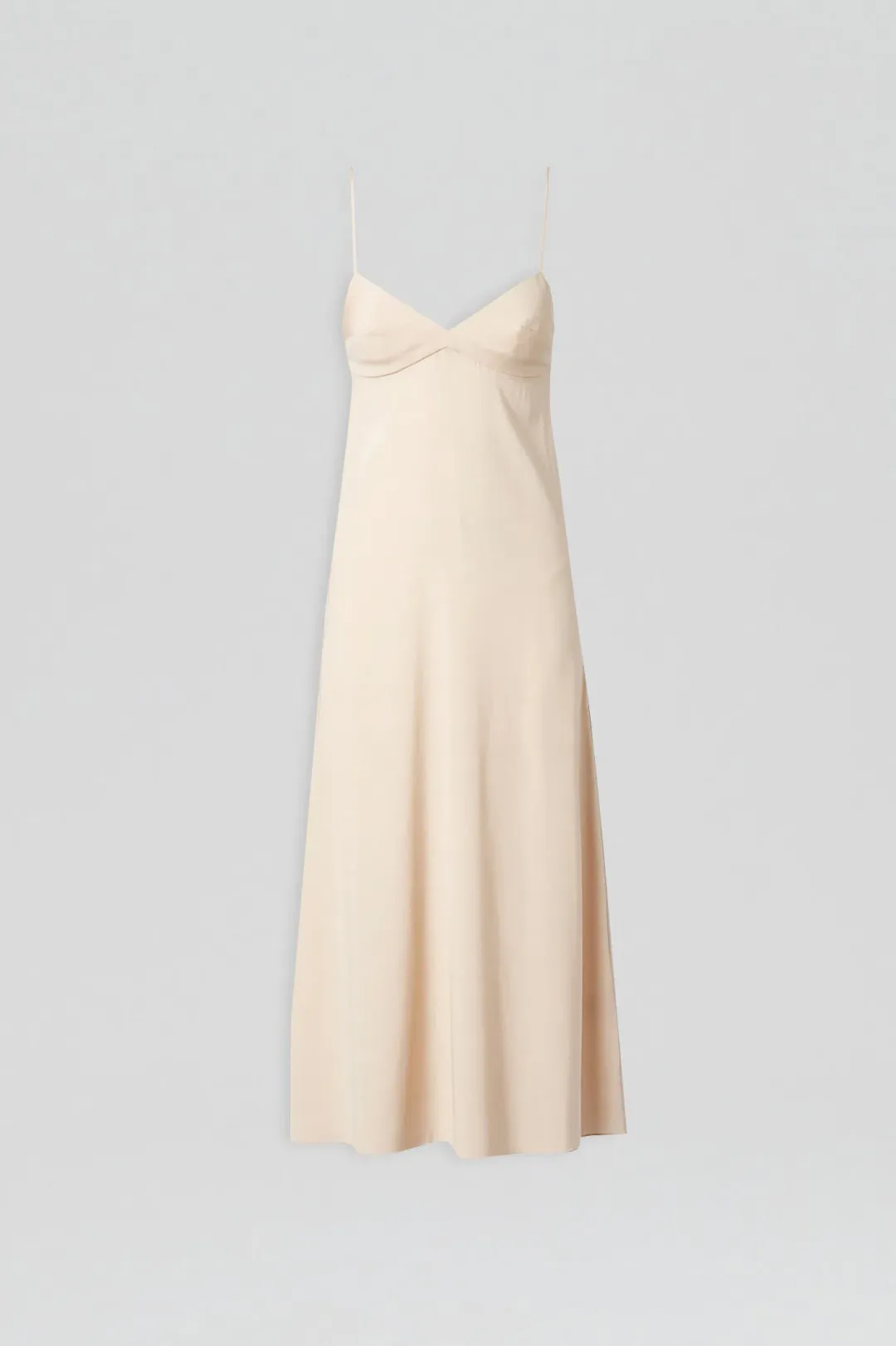 Scanlan Theodore Silk Slip Dress Nude Size 10  for rent on The Volte - main image