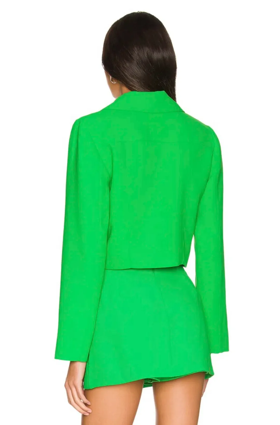 Amanda Uprichard Dale Skort and Robbie Jacket Set Green Size AU 10 for rent on The Volte - main image