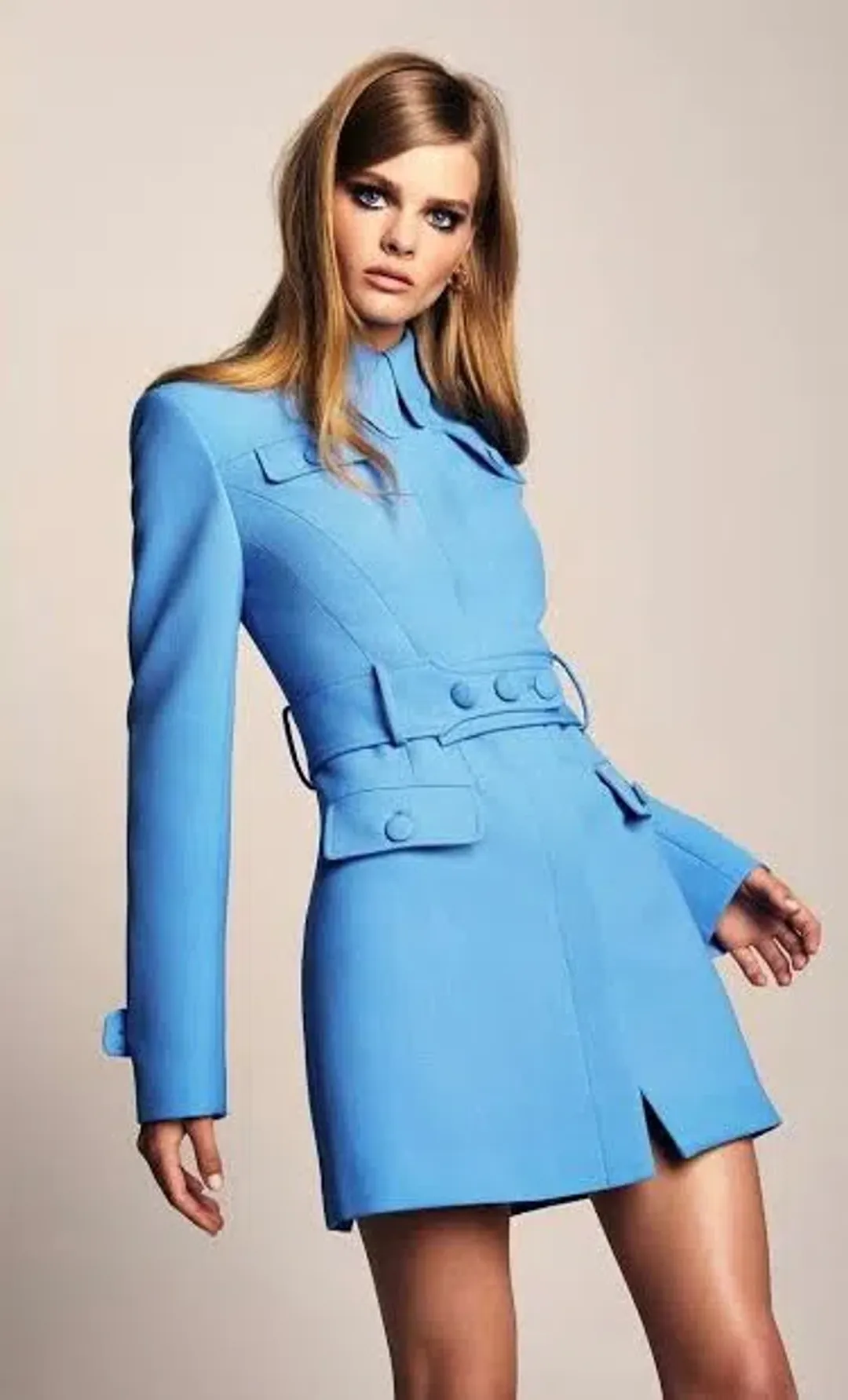 Alice McCall Little Journey Blazer Dress Blue Size AU 8 for rent on The Volte - main image