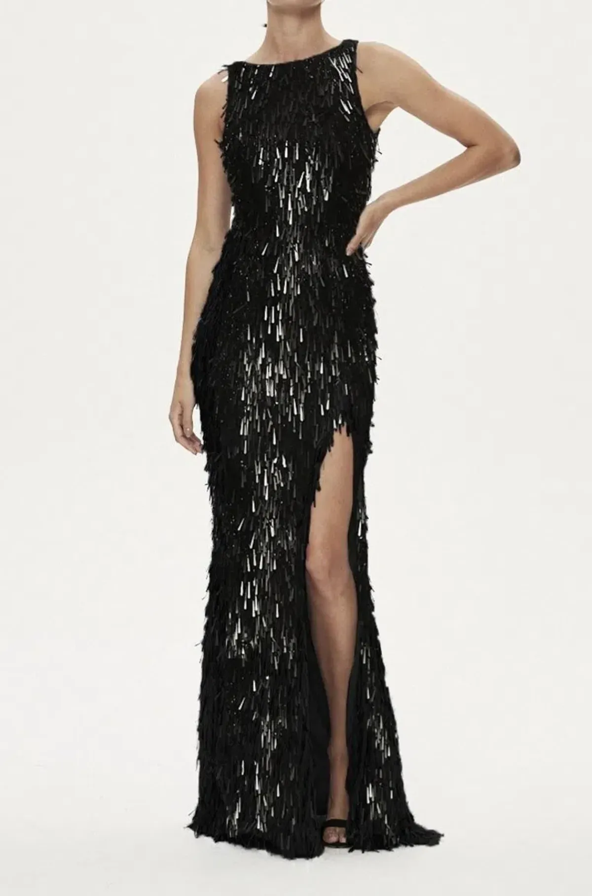 Rachel Gilbert Opus Gown Black Size AU 14 for rent on The Volte - main image
