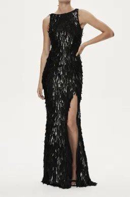 Rachel Gilbert Opus Gown Black Size AU 14 for rent on The Volte - image 1