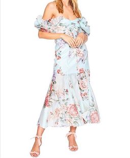 Alice McCall Postcard dress blue floral size 6 for rent on The Volte - image 2