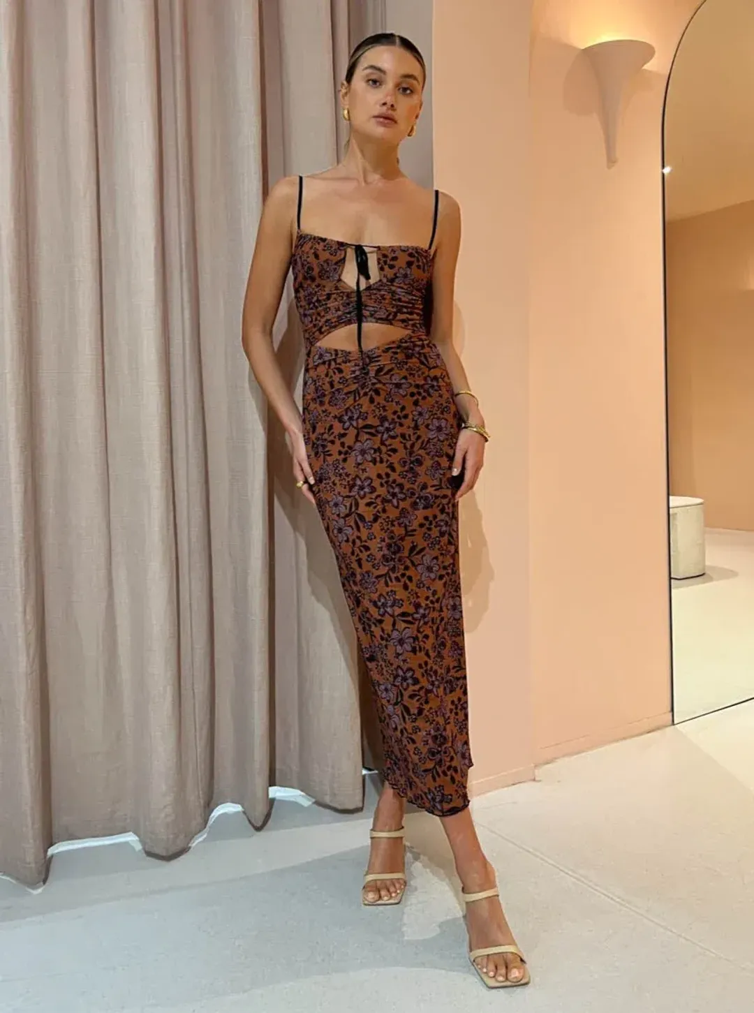 Ownley Mona-Lisa Dress in Woodstock Size 10 for rent on The Volte - main image