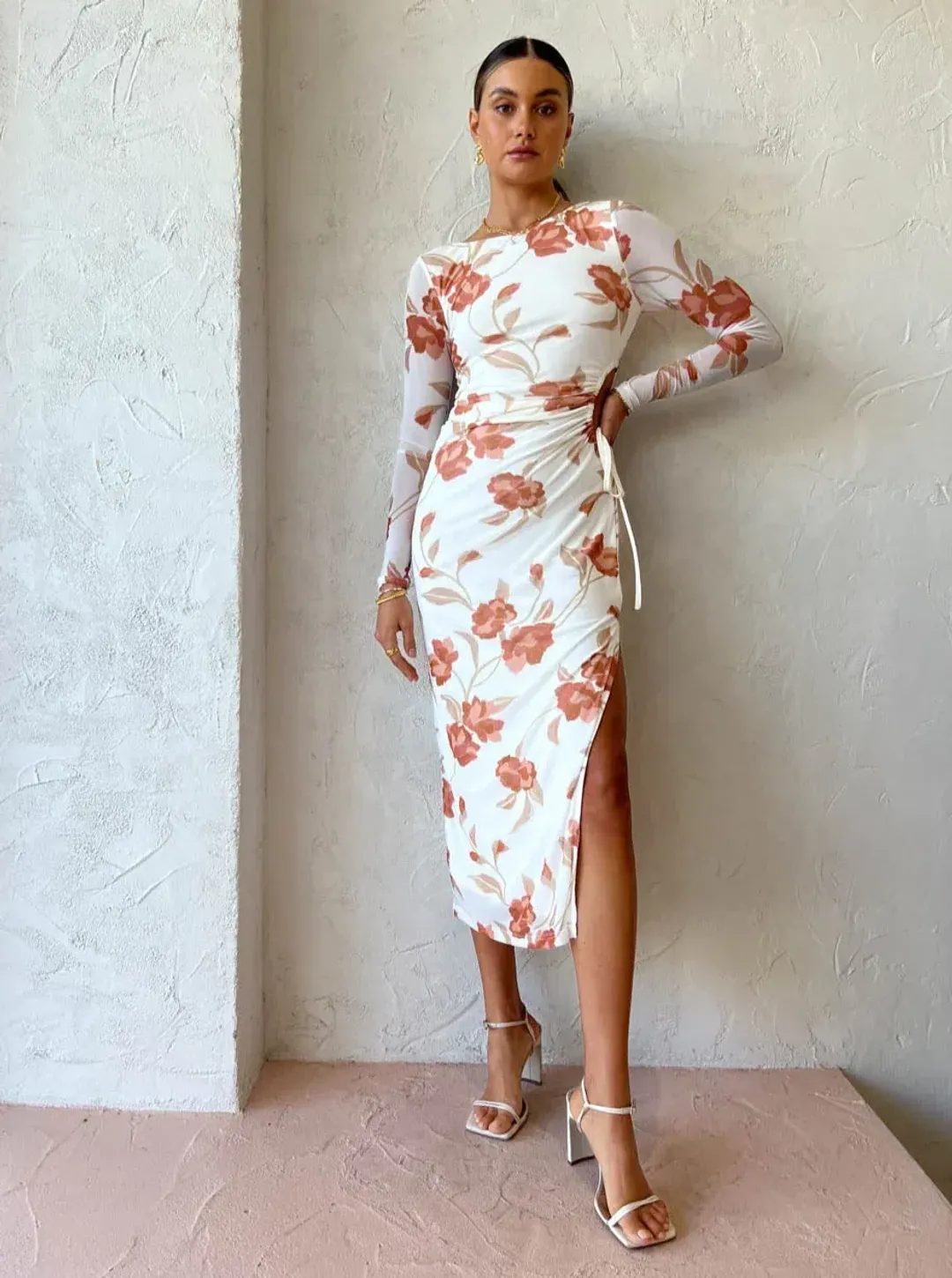 Hansen and Gretel Athena Dress Floral Size 6 for rent on The Volte - main image