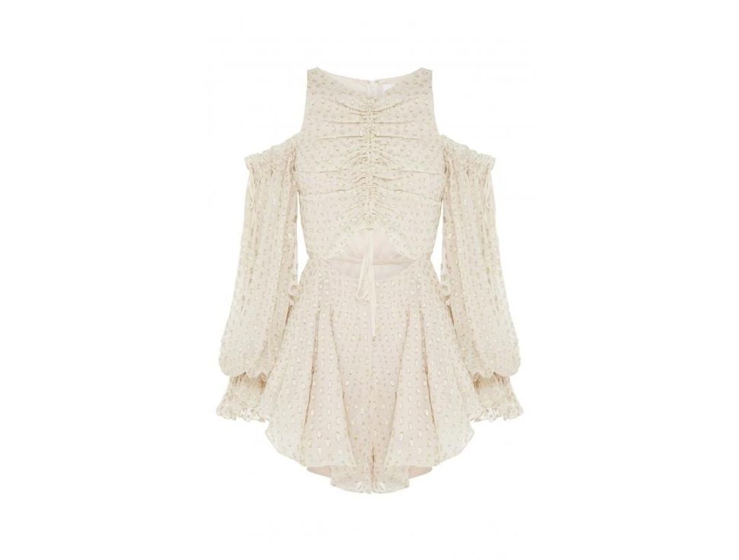 Alice McCall Did it Again Playsuit in Shell  for rent on The Volte - main image