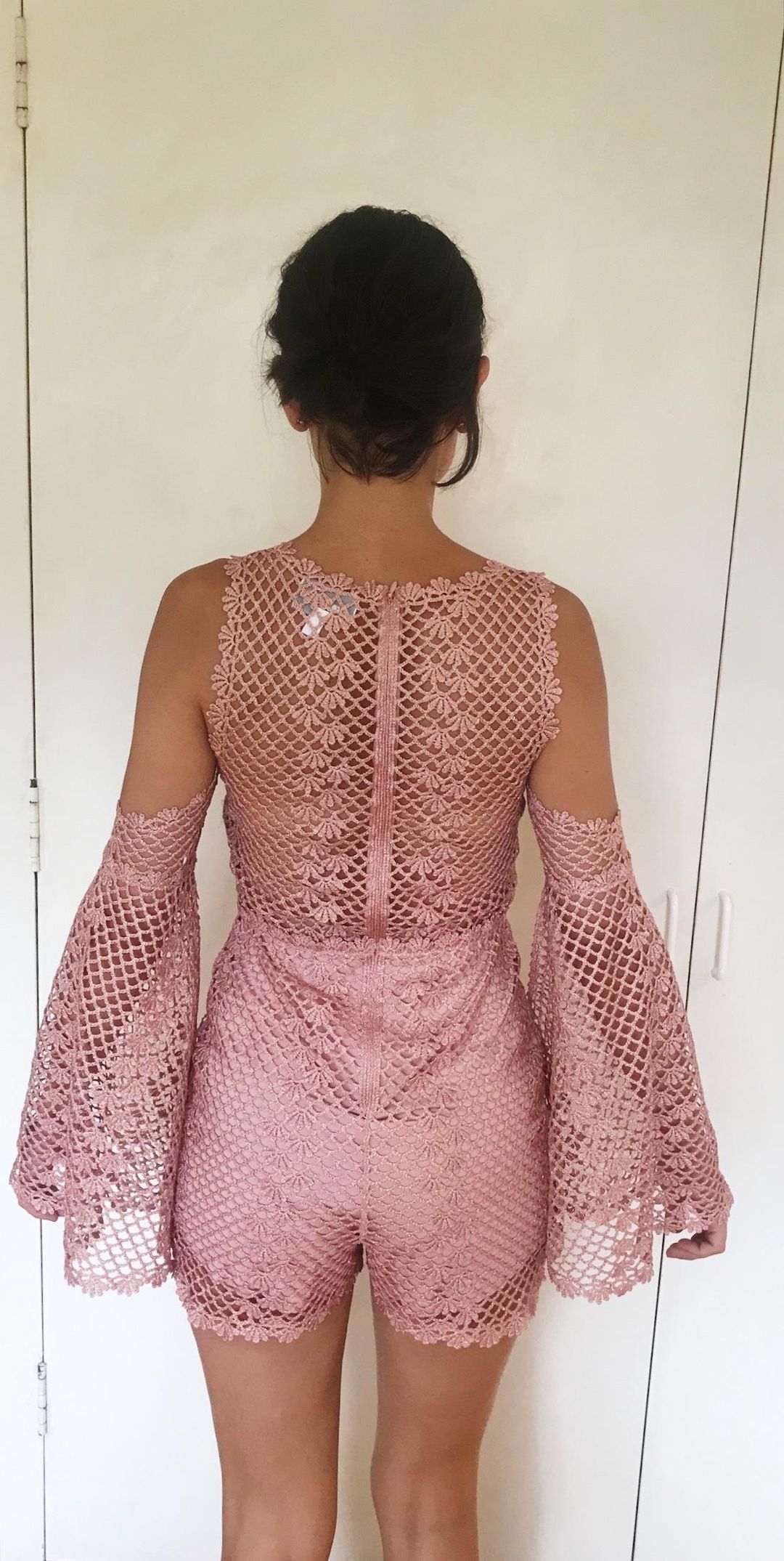 Alice Mcall Follow Me Playsuit Pink Size 4  for rent on The Volte - main image