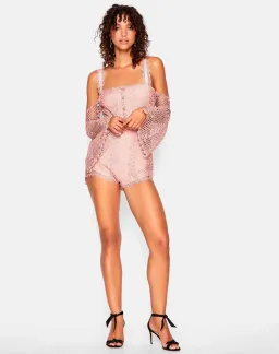 Alice Mcall Follow Me Playsuit Pink Size 4  for rent on The Volte - image 1