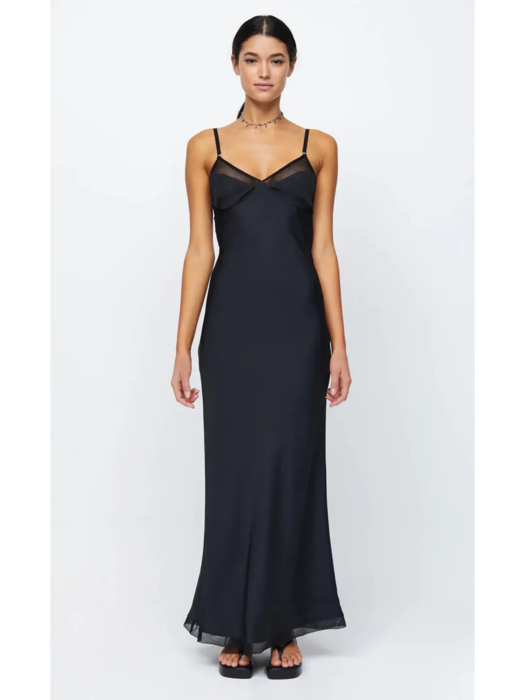Bec & Bridge Joelle Maxi Dress Black Size AU 6 for rent on The Volte - main image