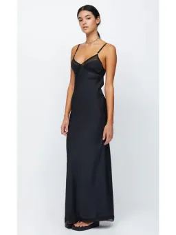Bec & Bridge Joelle Maxi Dress Black Size AU 6 for rent on The Volte - image 3