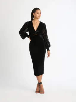 Sheike Elite Dress Black Size 18 for rent on The Volte - image 1