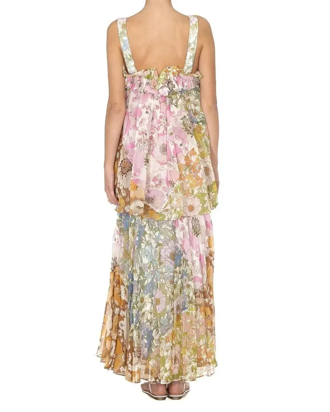 Zimmermann Super Eight Maxi Dress Floral Size 0/ AU 8 for rent on The Volte - main image