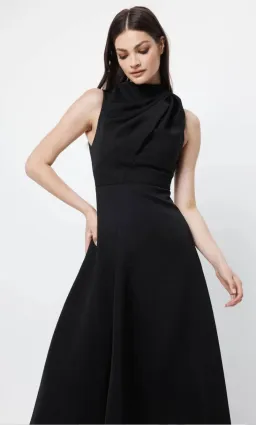 Mossman Cosmic Maxi Dress Black Size AU 6 for rent on The Volte - image 2