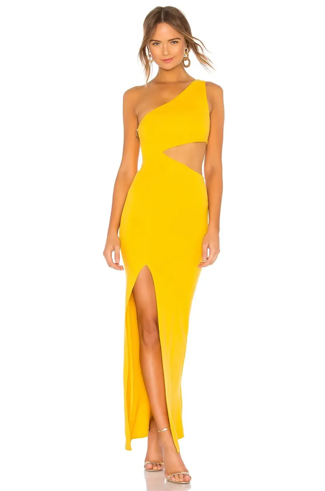 Revolve NBD X Naven Marissa Dress Canary Yellow Size 4 for rent on The Volte - main image