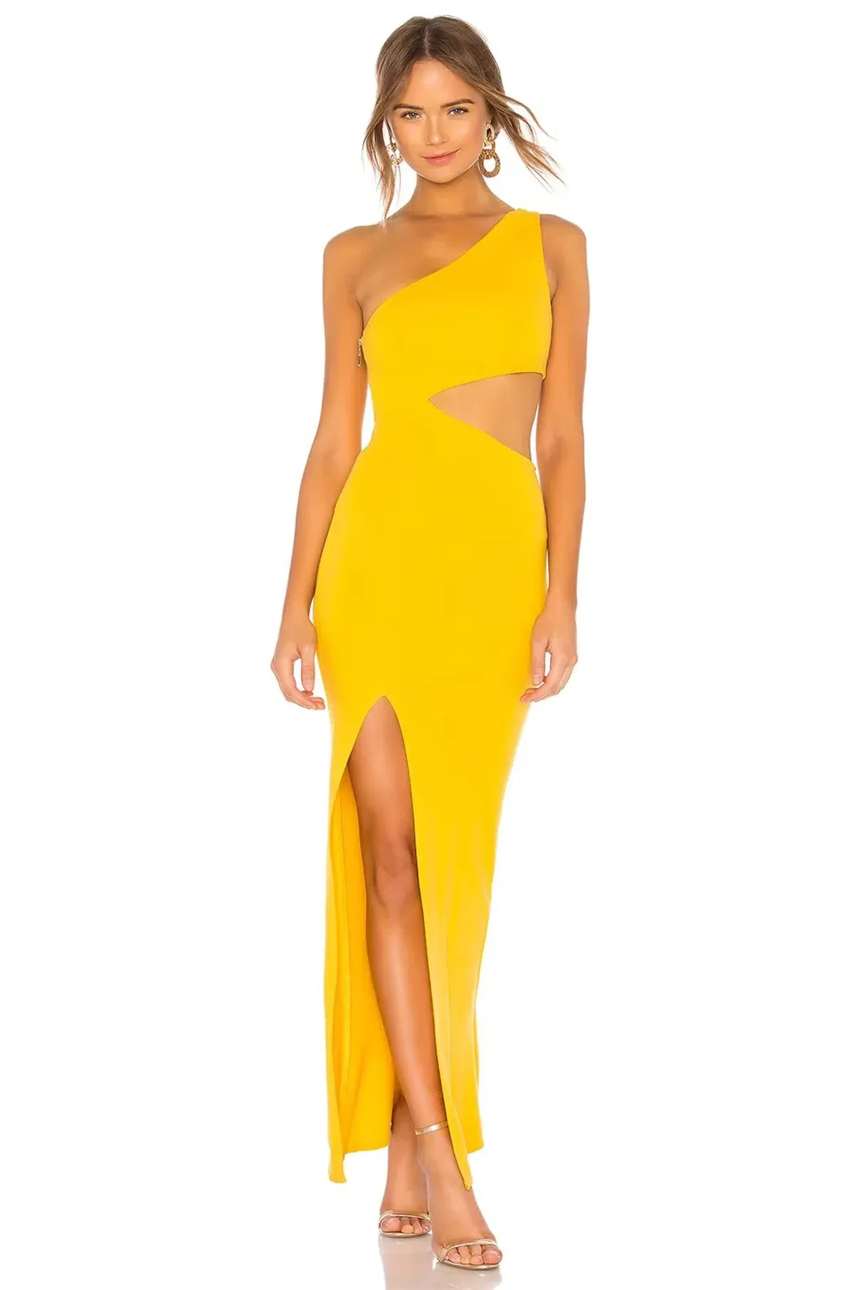 Revolve NBD X Naven Marissa Dress Canary Yellow Size 4 for rent on The Volte - main image