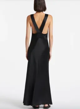 Sir the Label Aries Cut Out Gown Black Size 6 for rent on The Volte - image 3