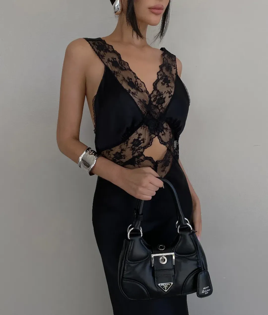 Sir the Label Aries Cut Out Gown Black Size 6 for rent on The Volte - main image