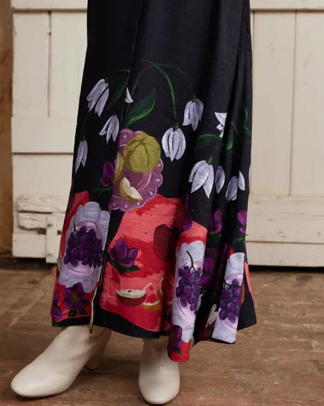 Binny  The Laden Table  Maxi Dress Print Size 14 for rent on The Volte - main image