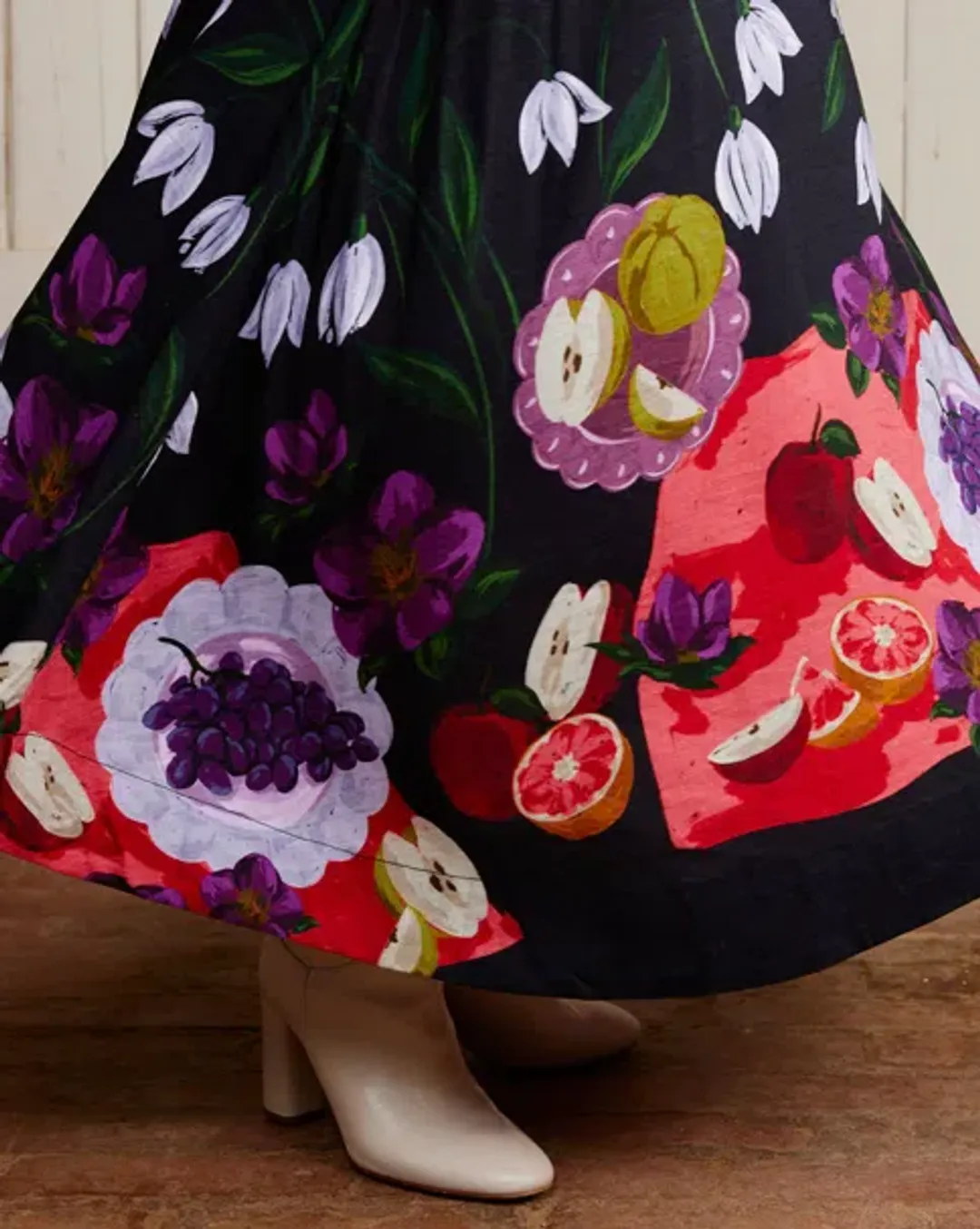 Binny  The Laden Table  Maxi Dress Print Size 14 for rent on The Volte - main image