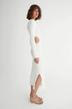 Hansen and Gretel Macy Dress in Bone White Size S/AU 8 for rent on The Volte - image 2