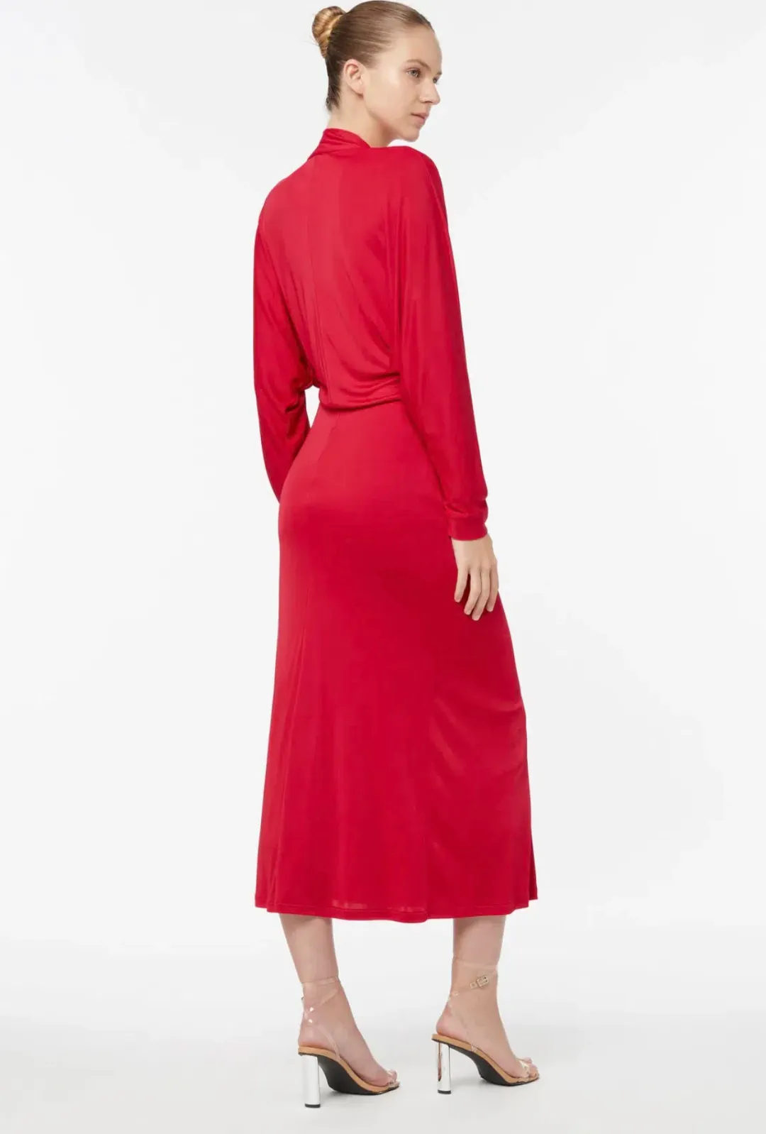 Manning Cartell Silk Jersey Midi Dress Size 10  for rent on The Volte - main image