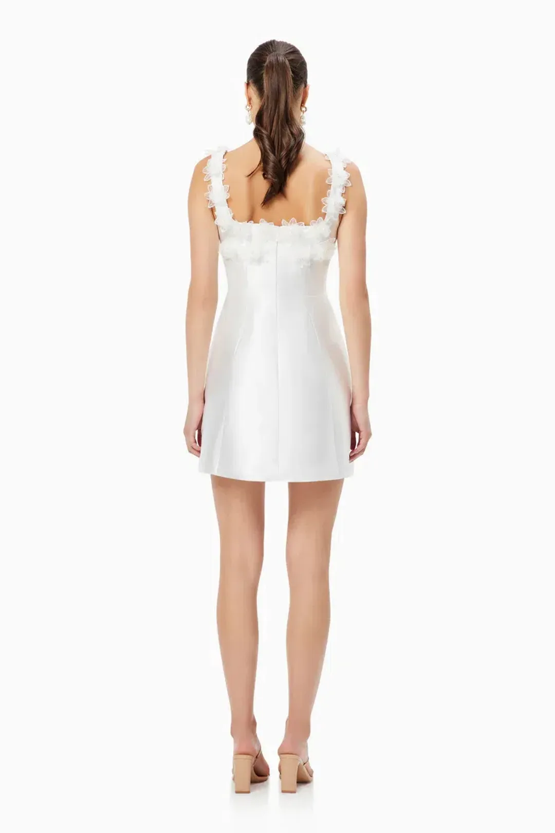 Elliatt Elder Dress White Size 6 for rent on The Volte - main image