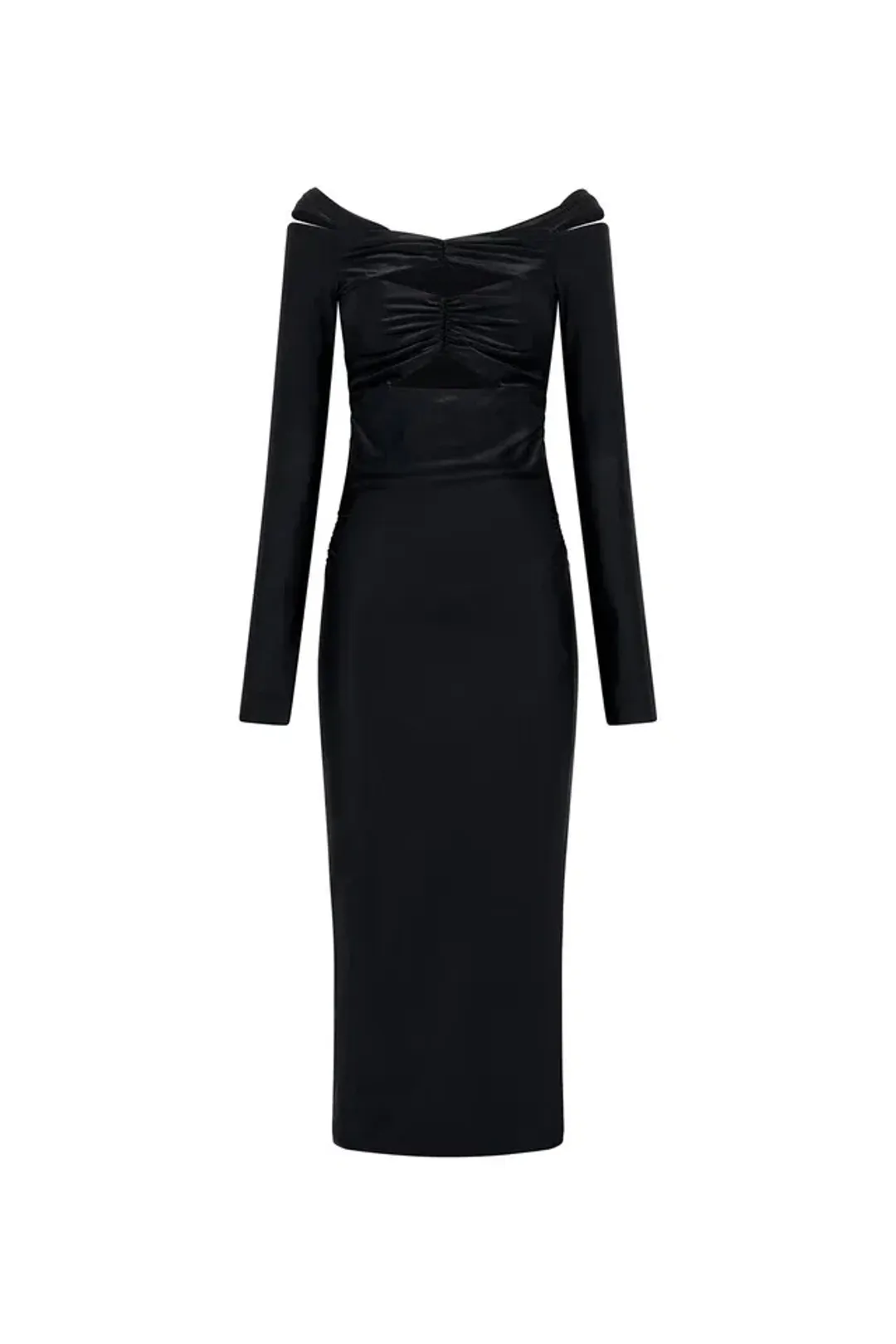 Camilla and Marc Berkley Off-shoulder Dress In Black Size AU 10  for rent on The Volte - main image