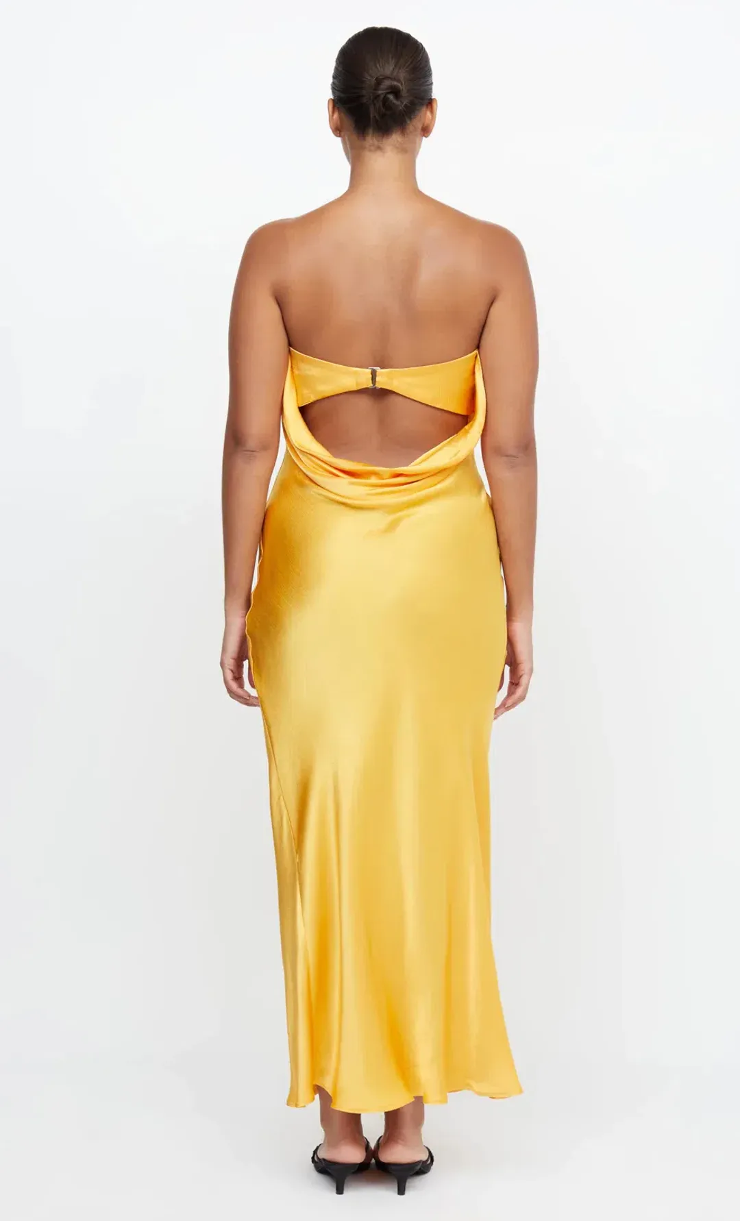 Bec & Bridge Moon Dance Strapless Dress Mango Size AU 10 for rent on The Volte - main image