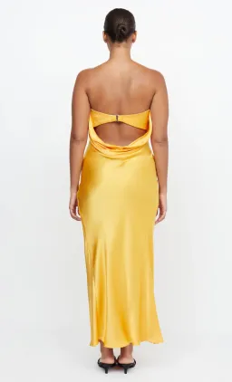 Bec & Bridge Moon Dance Strapless Dress Mango Size AU 10 for rent on The Volte - image 8