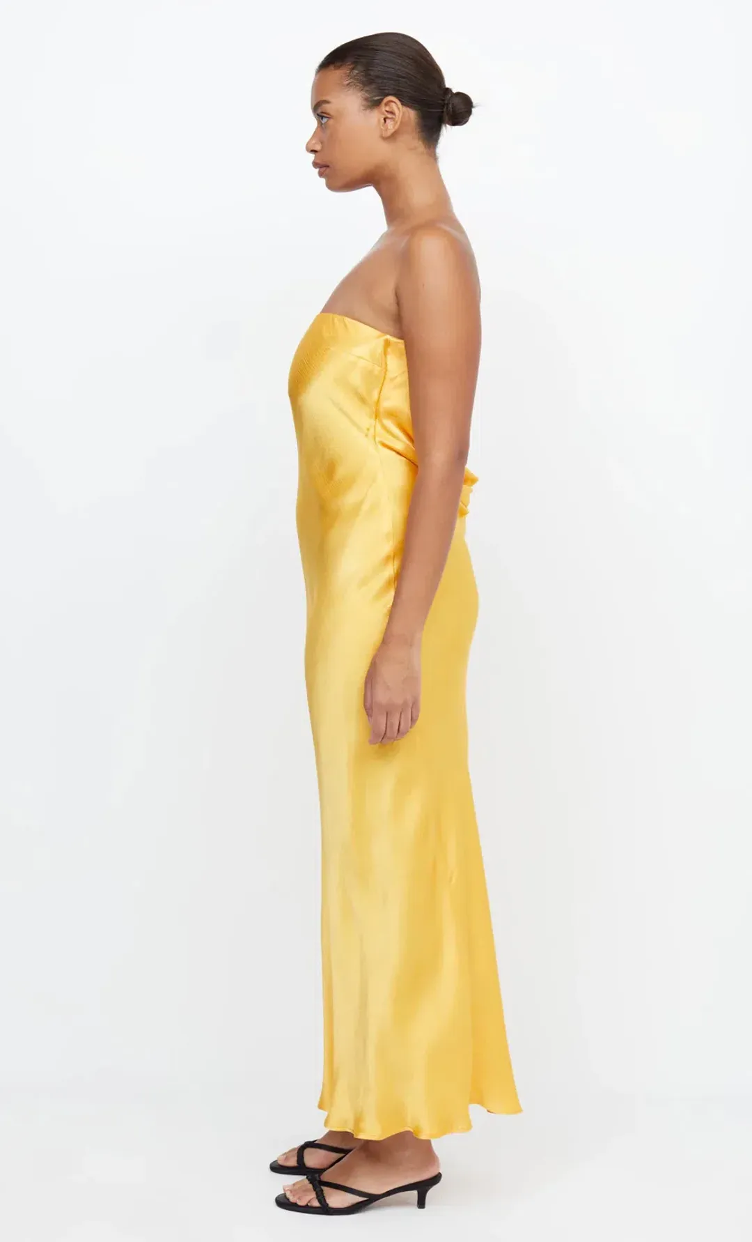 Bec & Bridge Moon Dance Strapless Dress Mango Size AU 10 for rent on The Volte - main image