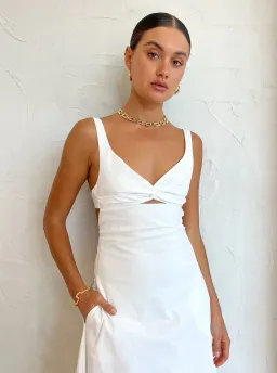 Anna Quan Heidi Dress In Swan White Size AU 6 for rent on The Volte - image 5