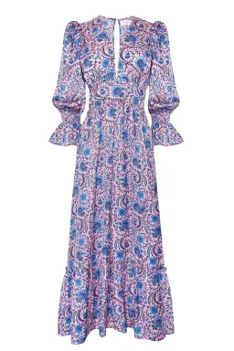 Neve & Noor Sophia Dress in Orchid Chintz Size 6 for rent on The Volte - image 4