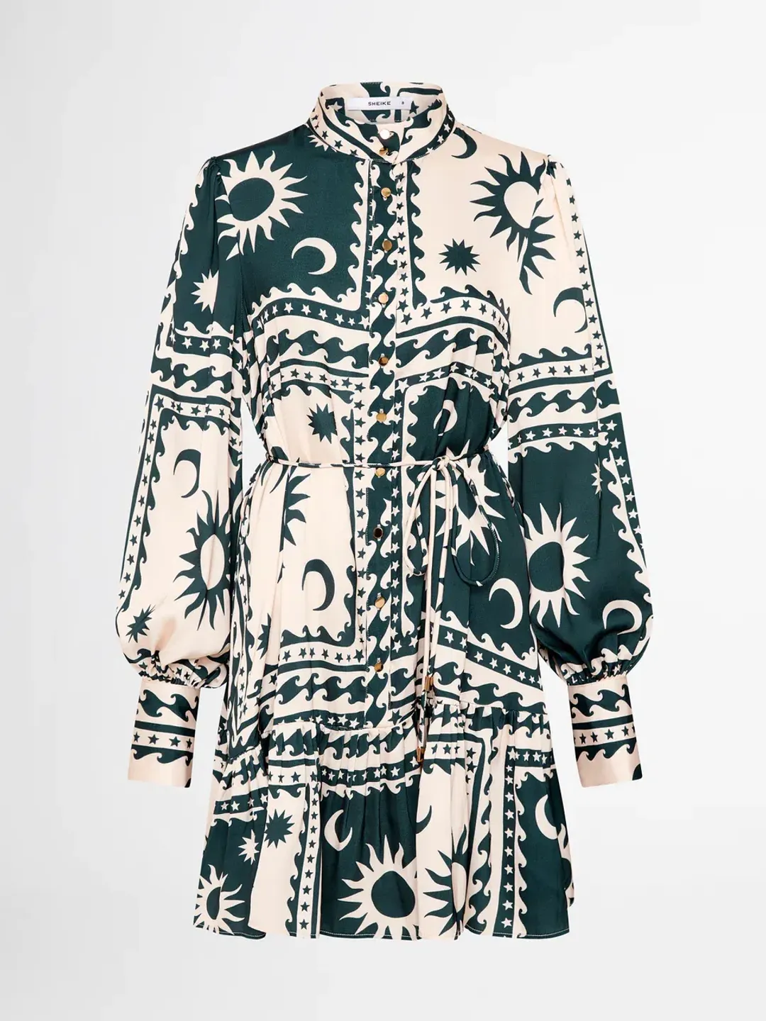 Sheike Suns And Moons Dress  Print Size 6 for rent on The Volte - main image