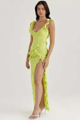 House Of CB Pixie Dress Green Size 14  for rent on The Volte - image 1