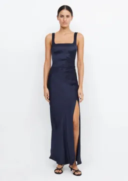 Bec & Bridge The Dreamer Square Neck Dress Ink Size 10 for rent on The Volte - image 1