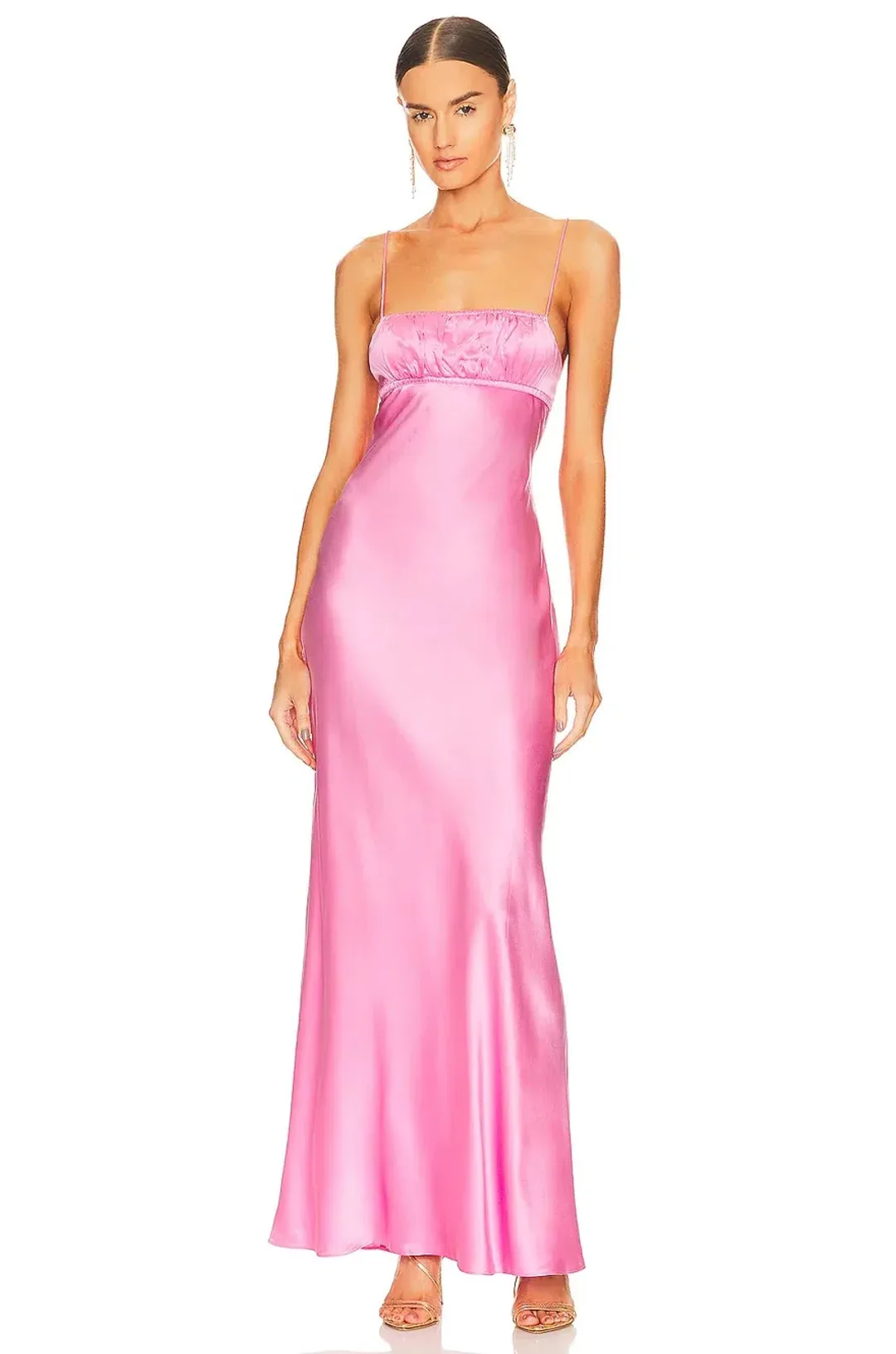 Bec & Bridge Amber Gown Pink Size 10 for rent on The Volte - main image