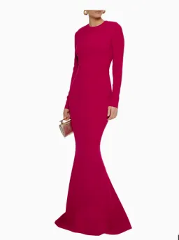 Rebecca Vallance Bree Gown Barberry Size 10 for rent on The Volte - image 1